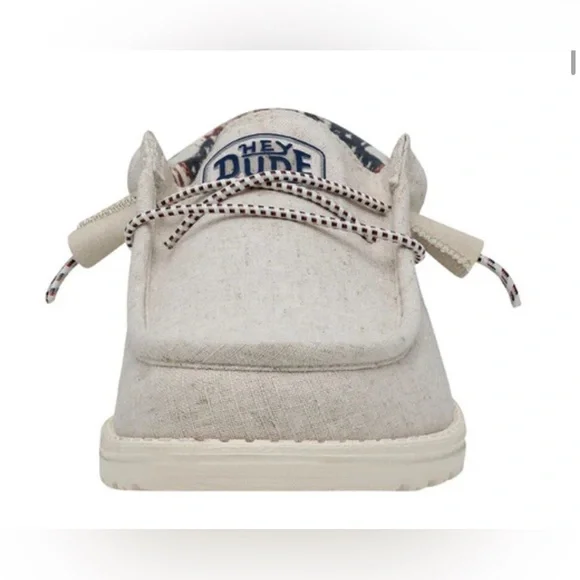 Hey Dude Casual American Flag Patriotic LoafersWomen’s Size 8 - Picture 5 of 10